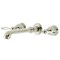 Kingston Brass KS7026NL Two-Handle Wall Mount Tub Faucet, Polished Nickel KS7026NL - alternate 1